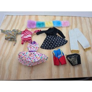 Lot Barbie & Mary-Kate Ashley Doll Clothes Mixed Bundle Dress Outfit Accessories